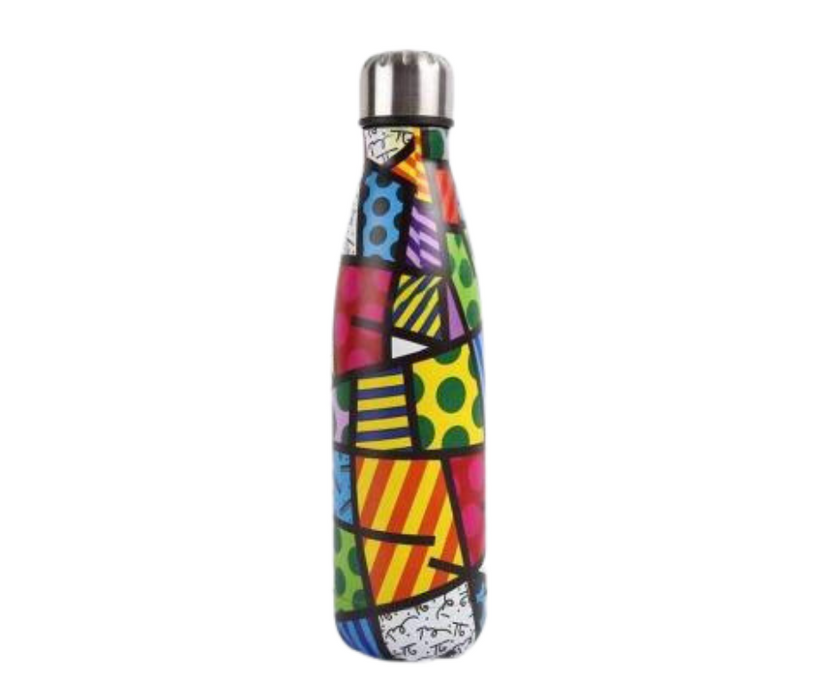 Bouteille isotherme inox modern pattern