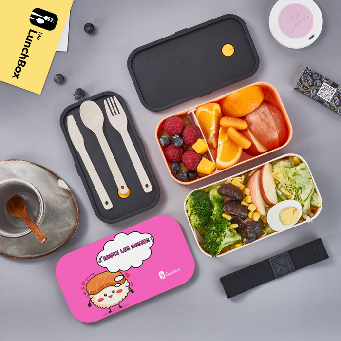 Bento Lunch box "Sushis lovers"