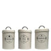 Lot de 3 boites de rangement en métal | MALUNCHBOX™ 100003885 Malunchboxshop Blanc 