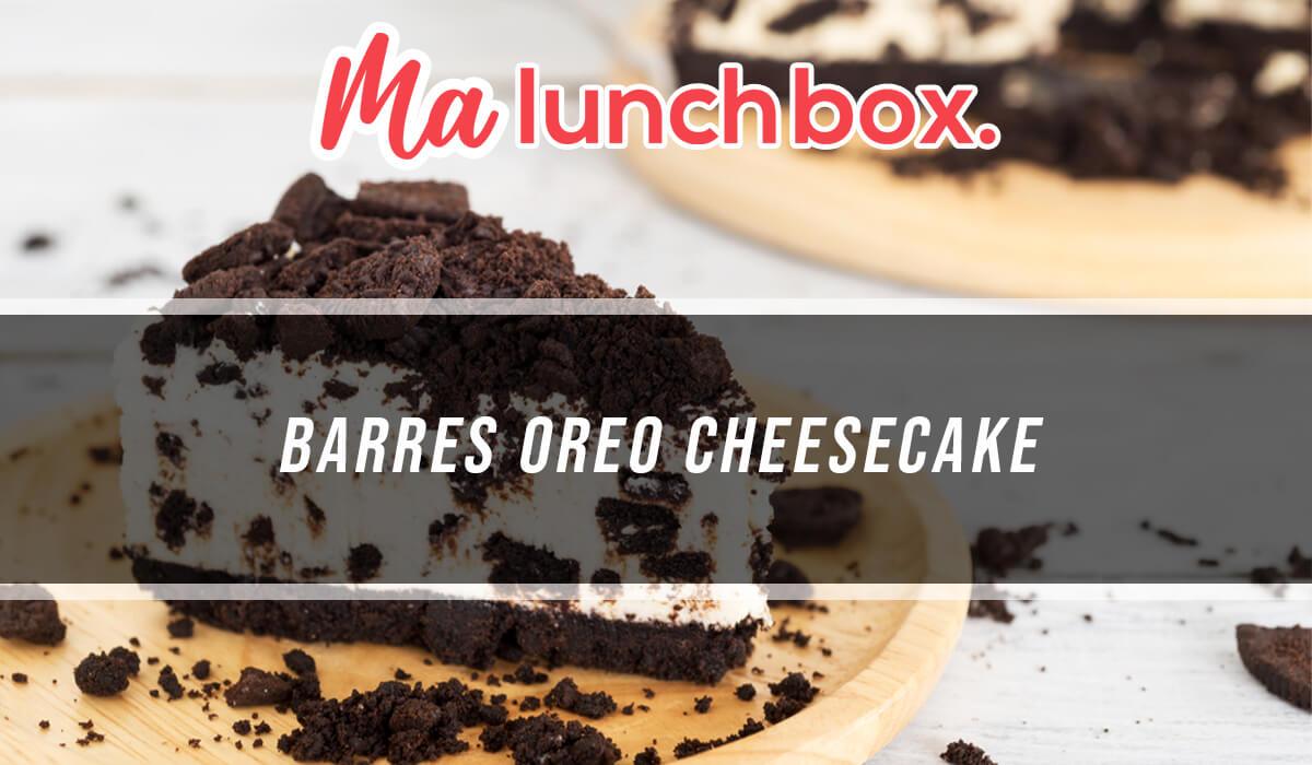 Barres Oreo Cheesecake