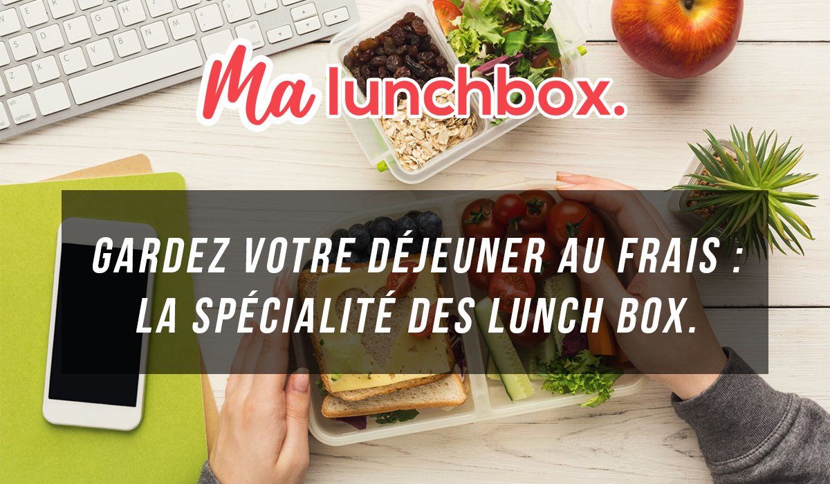 Gardez votre déjeuner au frais : la spécialité des lunch box.