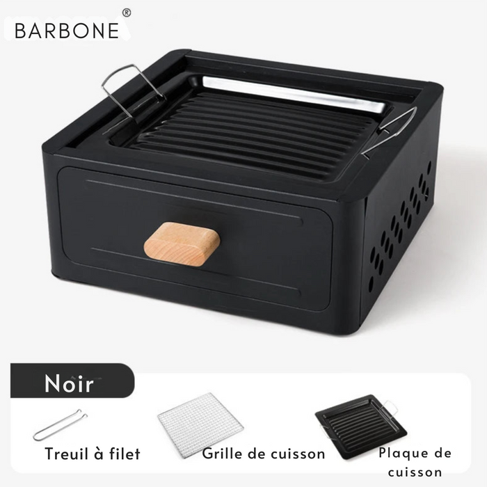 Brasero Multifonction Camping & BBQ - Barbone