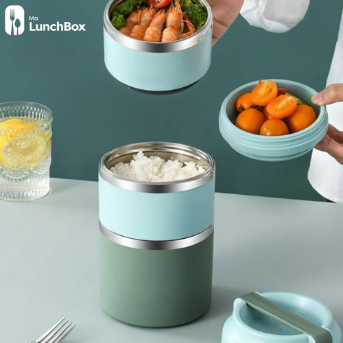 Lunch box isotherme inox gourmet — Ma lunchbox shop
