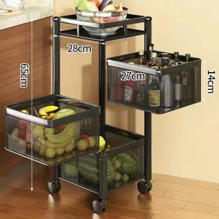 Meubles de rangement multi-niveaux pour fruits et légumes FRUTEO