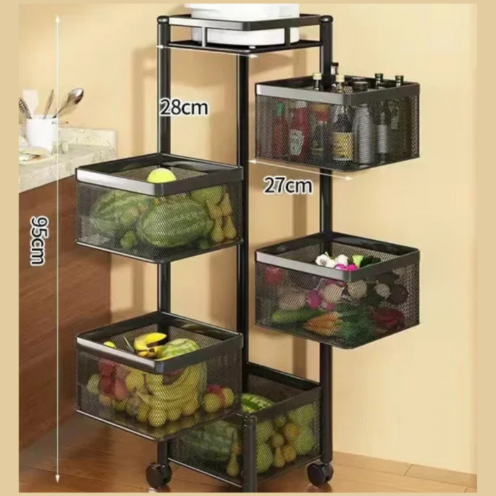 Meubles de rangement multi-niveaux pour fruits et légumes FRUTEO