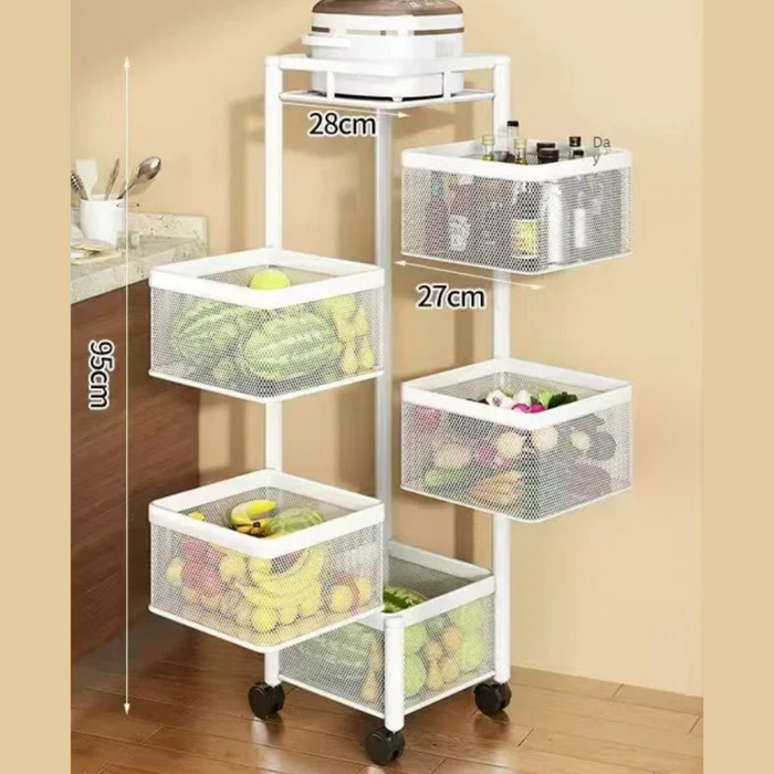 Meubles de rangement multi-niveaux pour fruits et légumes FRUTEO