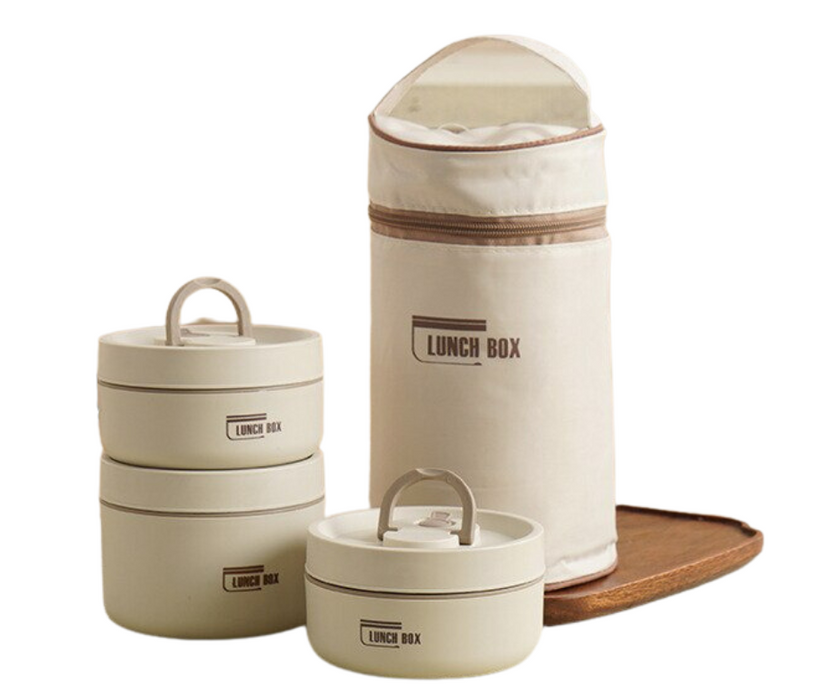 OSAKA 3-tier Lunch Box complete pack