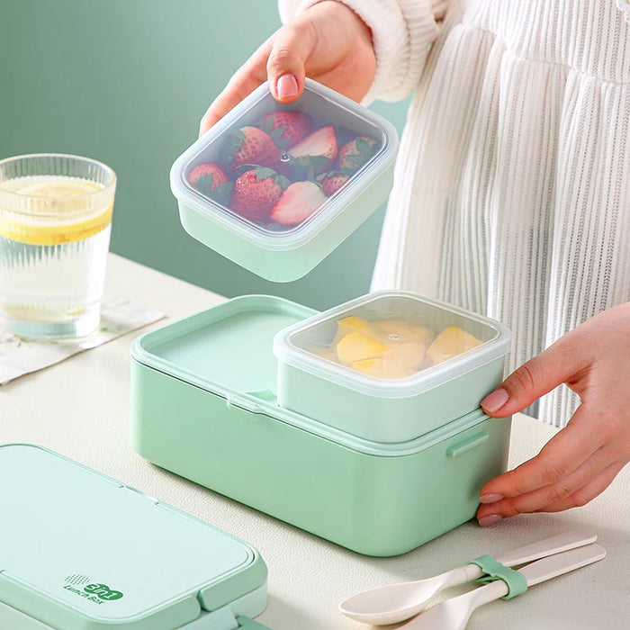 Lunch box en fibres de bambou - YaYA