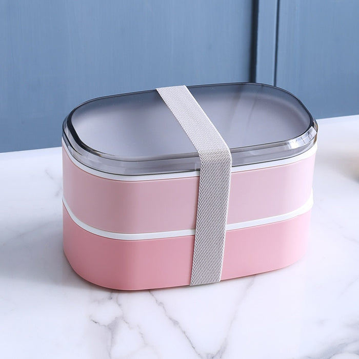 Time Square Double Compartment Lunch Box