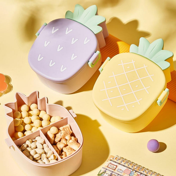 Pineapple Shaped Bento Lunch Box 