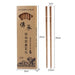Baguettes chinoises en bois | MALUNCHBOX™ 152205 Malunchboxshop 