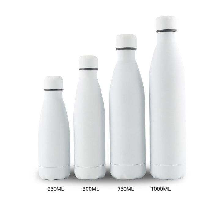 Bouteille isotherme inox multicolor design | MALUNCHBOX™ 100003291 Malunchboxshop 350ml Blanc 