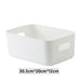Corbeille à rangement multi-usage | MALUNCHBOX™ 154102 Malunchboxshop 30,3 x 20 x 12 cm Blanc 