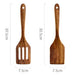 Lot de 2 spatules en bois | MALUNCHBOX™ 100003265 Malunchboxshop Marron 