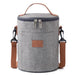 Lunch bag CYLINDRIQUE | MALUNCHBOX™ Malunchboxshop Gris 