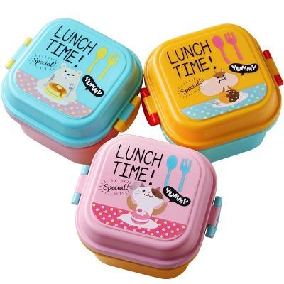 Lunch box enfant en plastique 1 à 2 emplacements Molly I MALUNCHBOX™ Malunchboxshop 