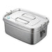 Lunch box INOX CARREE | MALUNCHBOX™ 200249142 Malunchboxshop 