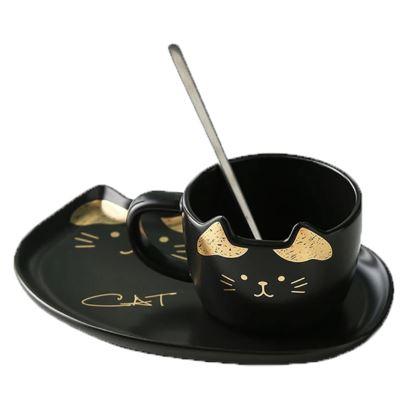 Mug cutie cat | MALUNCHBOX™ Malunchboxshop Noir 