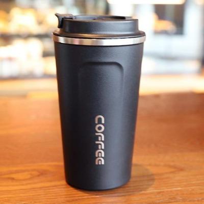 mug isotherme coffee I MALUNCHBOX™ Malunchboxshop Noir 