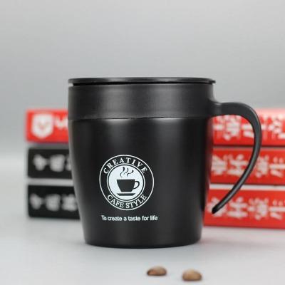 mug isotherme inox creative coffee life I MALUNCHBOX™ Malunchboxshop Noir 