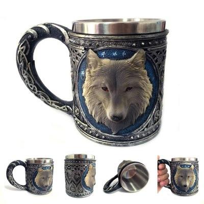 Mug viking wolf | MALUNCHBOX™ 100003290 Malunchboxshop 