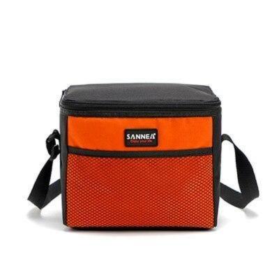 sac à bandoulière bicolore noir et orange | MALUNCHBOX™ 380610 Malunchboxshop 