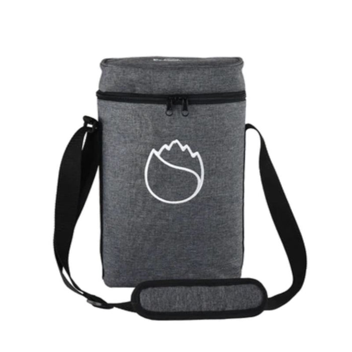 Sac à bouteilles isotherme FRED 2 emplacements I MALUNCHBOX™ Malunchboxshop Gris 